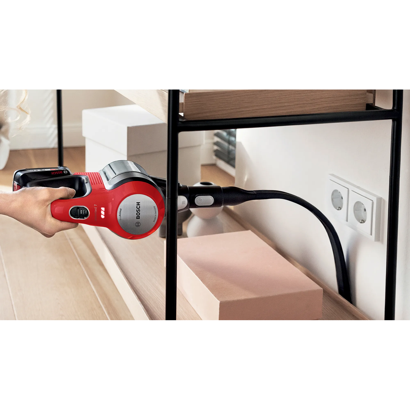 Aspiradora sin cable Unlimited 7 ProAnimal Rojo BOSCH 6