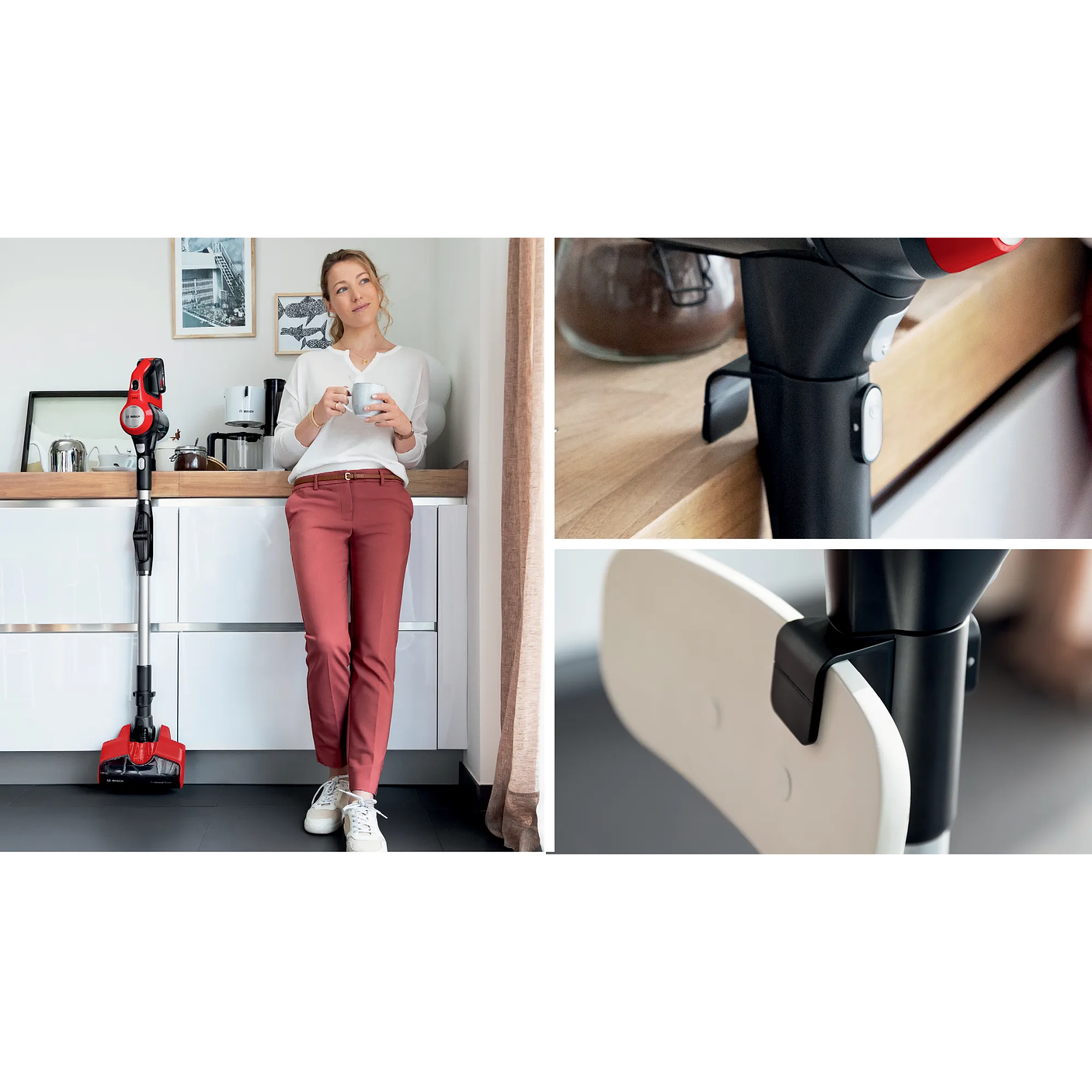 Aspiradora sin cable Unlimited 7 ProAnimal Rojo BOSCH 8