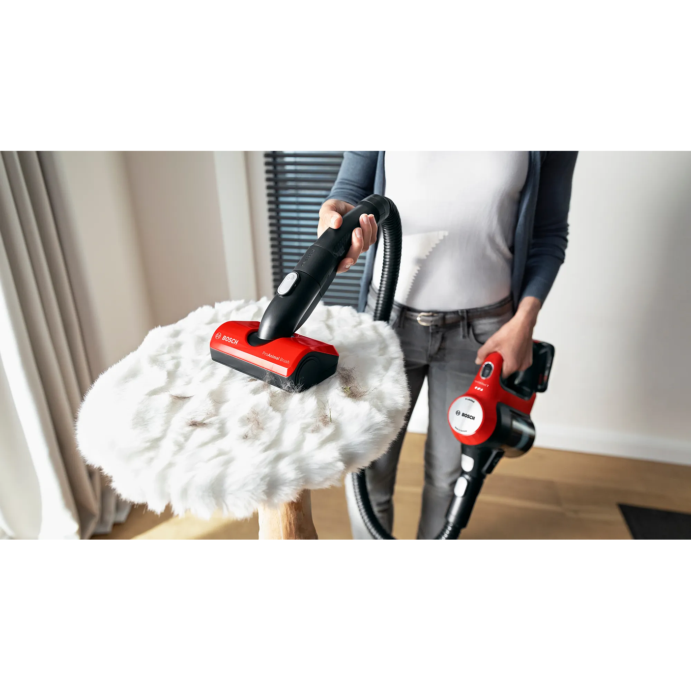 Aspiradora sin cable Unlimited 7 ProAnimal Rojo BOSCH 9