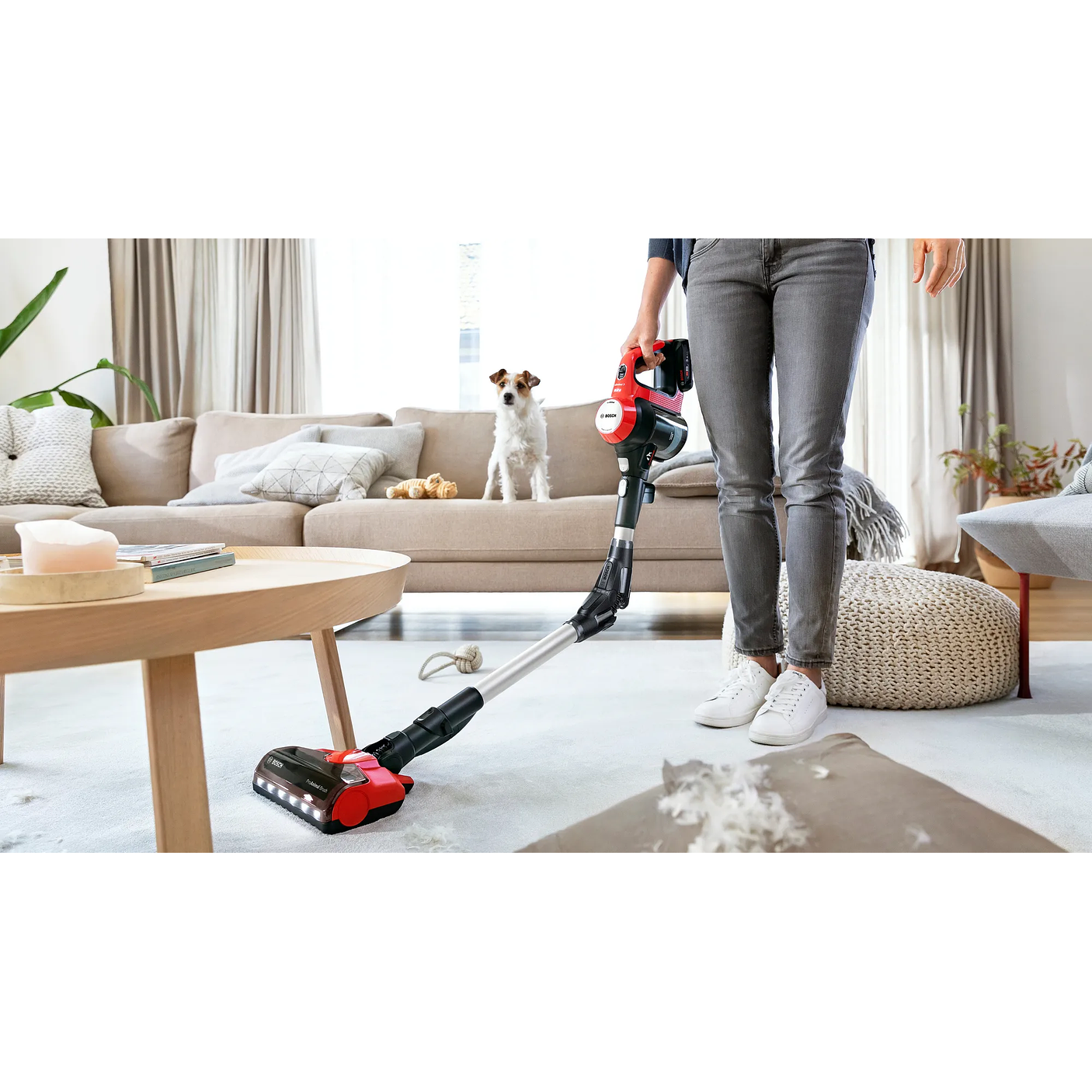 Aspiradora sin cable Unlimited 7 ProAnimal Rojo BOSCH 13