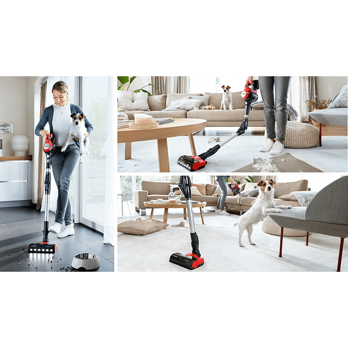 Aspiradora sin cable Unlimited 7 ProAnimal Rojo BOSCH 17