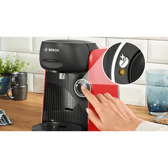 Cafetera multibebida TASSIMO FINESSE friendly Rojo 6