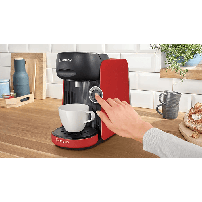 Cafetera multibebida TASSIMO FINESSE friendly Rojo 4