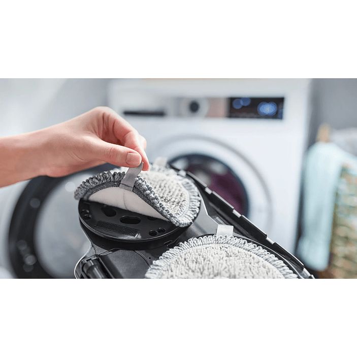 2 en 1: aspiradora y mopa recargable Unlimited 7 ProHygienic Aqua Blanco BOSCH 8