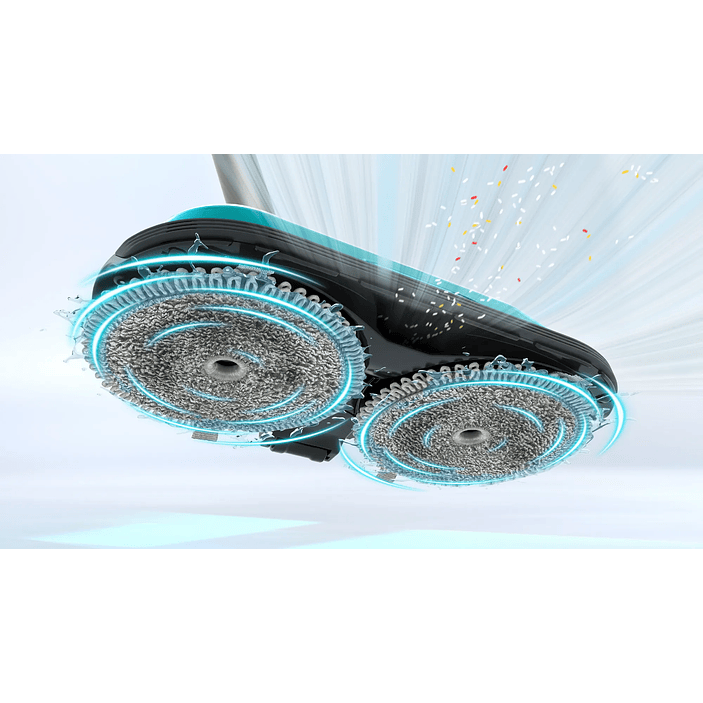 2 en 1: aspiradora y mopa recargable Unlimited 7 ProHygienic Aqua Blanco BOSCH 2