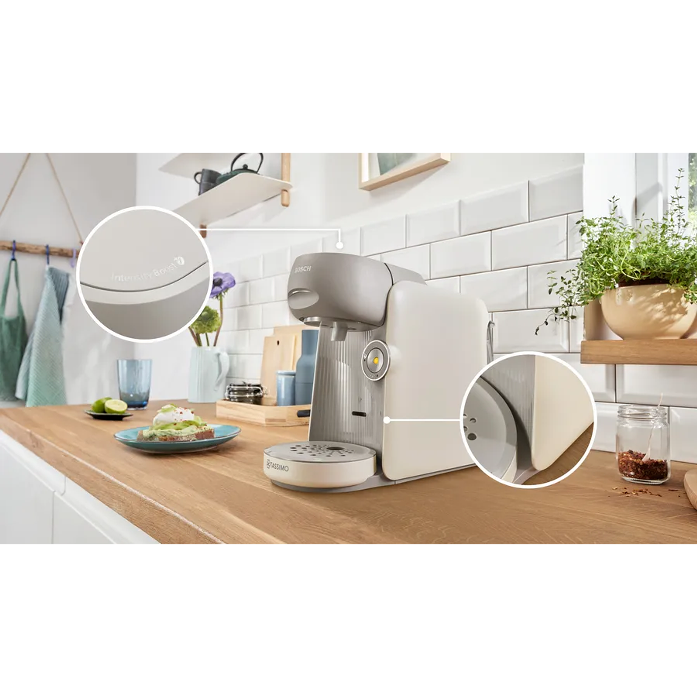 Cafetera multibebida TASSIMO FINESSE  2