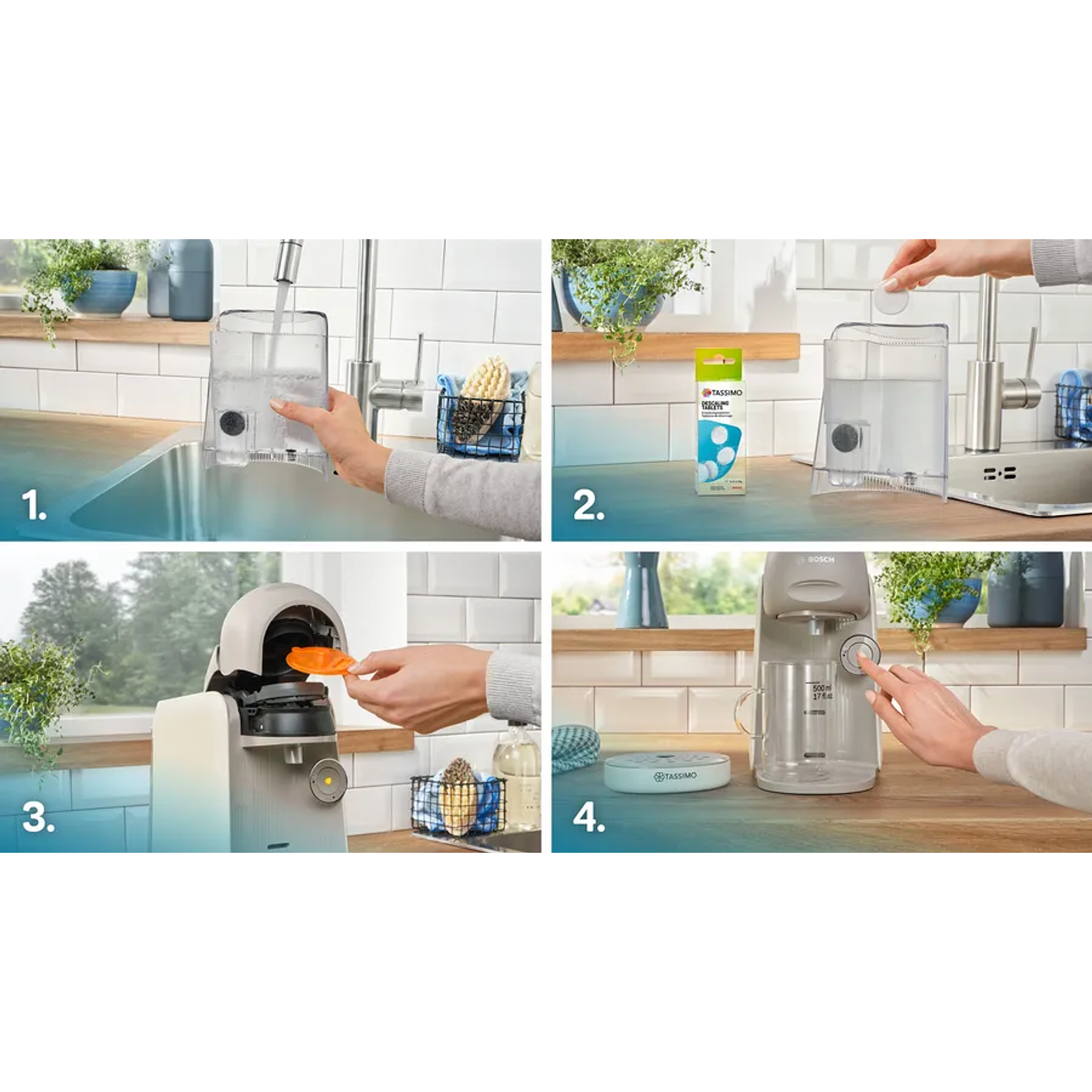 Cafetera multibebida TASSIMO FINESSE  9