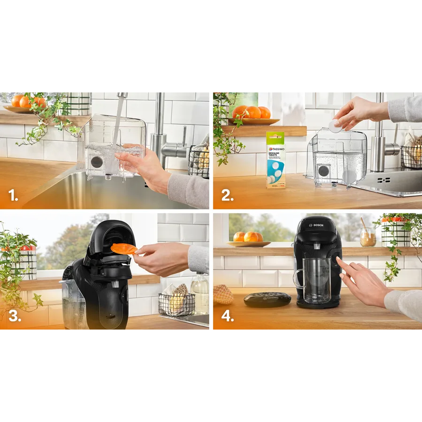 Cafetera multibebida TASSIMO STYLE friendly Negro 12