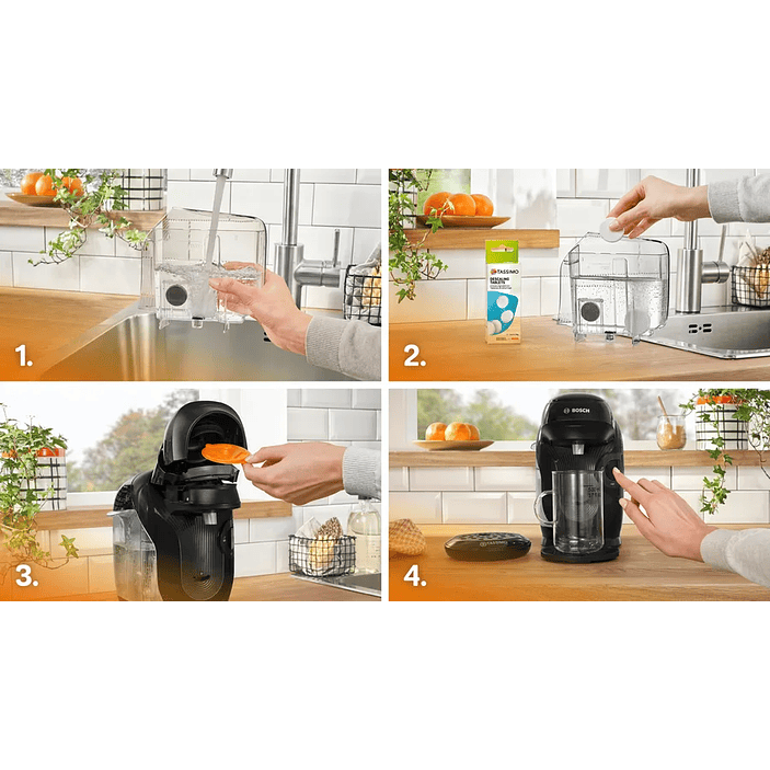 Cafetera multibebida TASSIMO STYLE friendly Negro 12