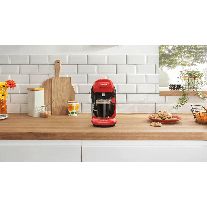 Cafetera multibebida TASSIMO STYLE friendly Rojo 12