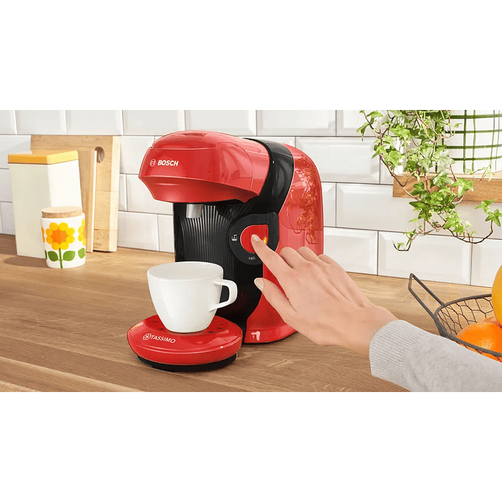 Cafetera multibebida TASSIMO STYLE friendly Rojo 3