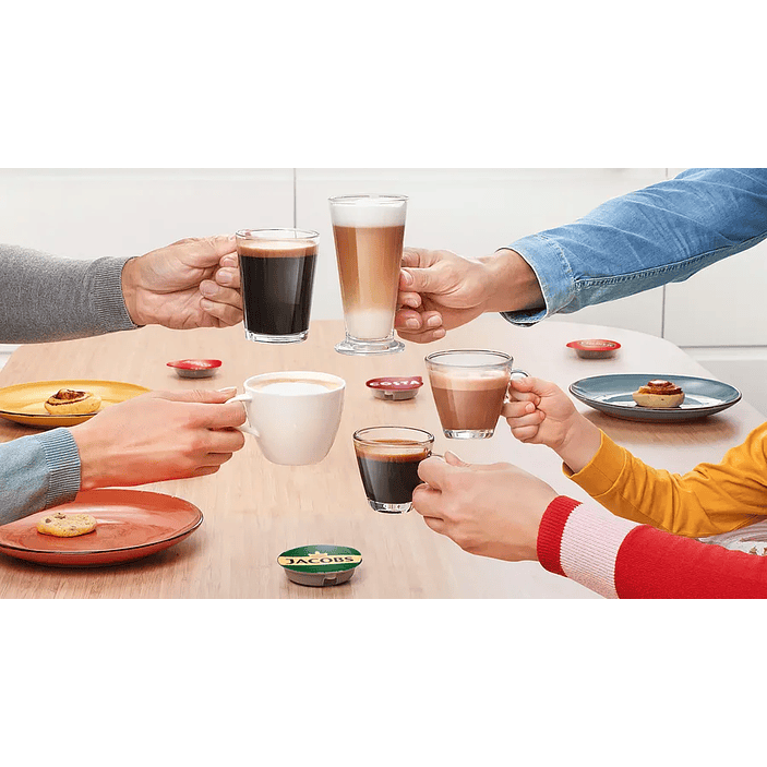 Cafetera multibebida TASSIMO STYLE friendly Rojo 6