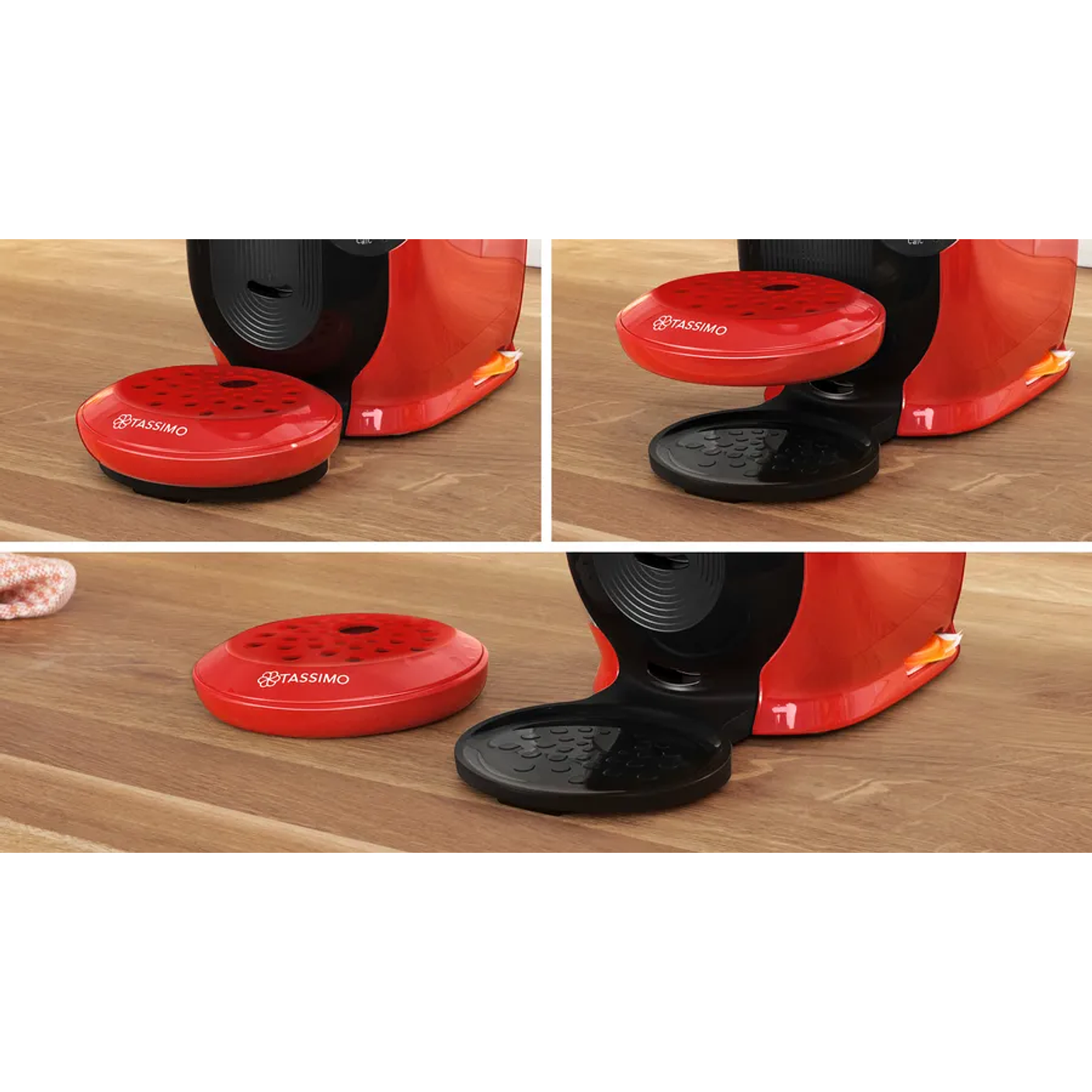Cafetera multibebida TASSIMO STYLE friendly Rojo 10