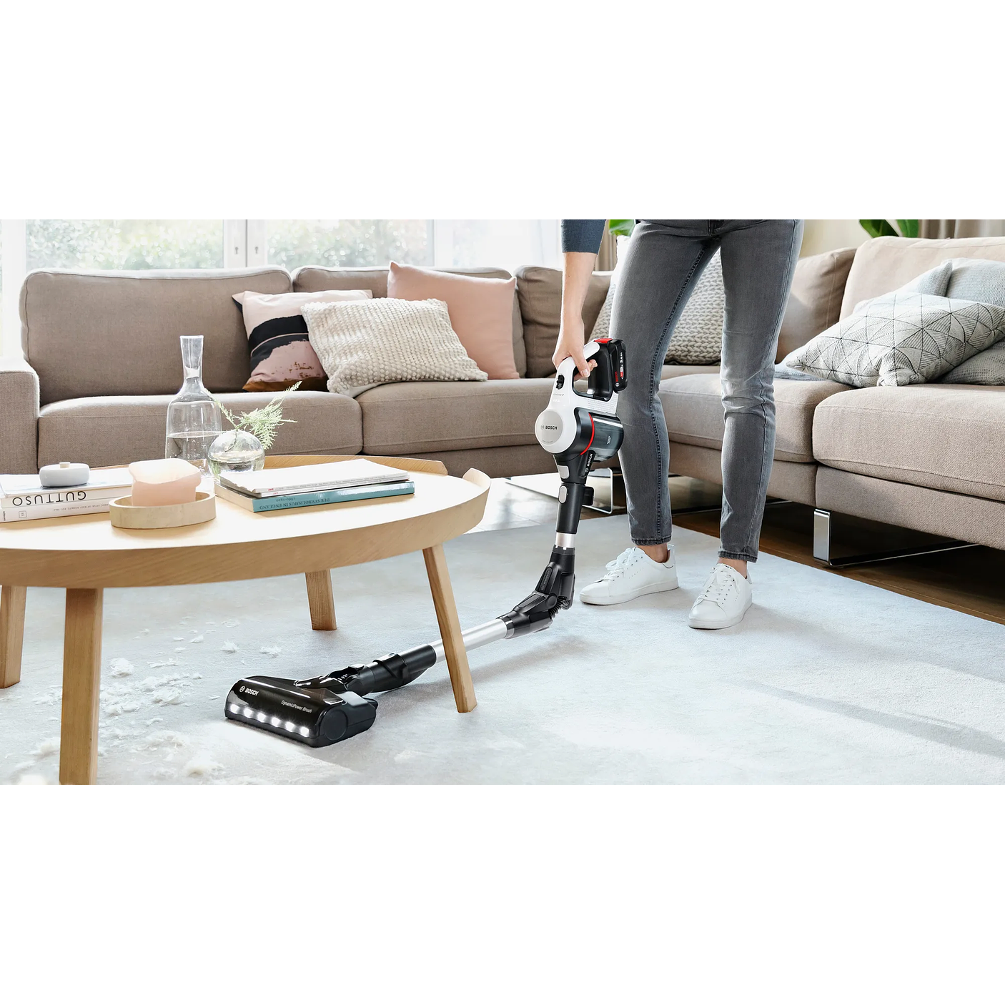 Aspiradora sin cable Unlimited 7 Blanco BOSCH 18