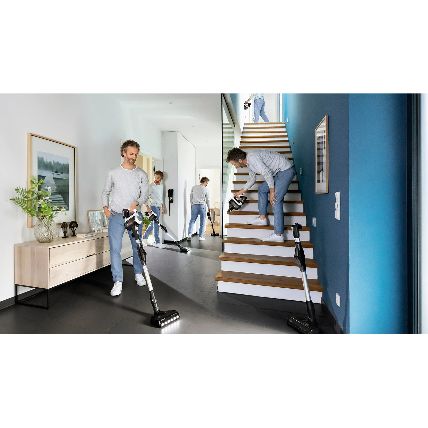 Aspiradora sin cable Unlimited 7 Blanco BOSCH 20