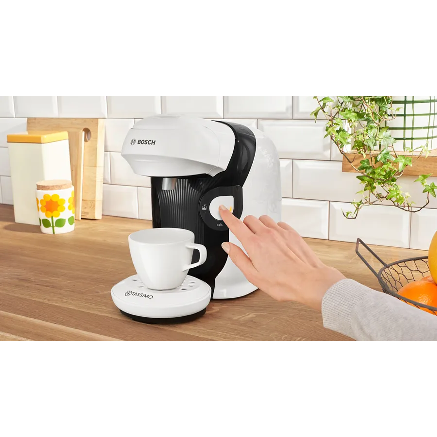 Cafetera multibebida TASSIMO STYLE friendly Blanco 3