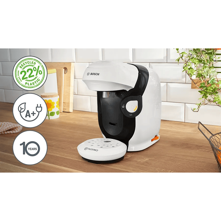 Cafetera multibebida TASSIMO STYLE friendly Blanco 2