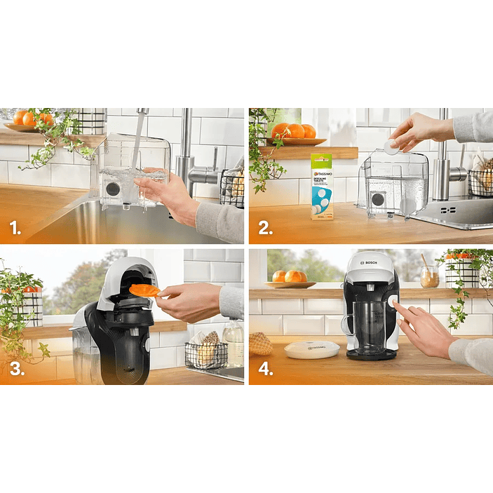 Cafetera multibebida TASSIMO STYLE friendly Blanco 9