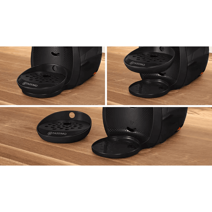 Cafetera multibebida TASSIMO HAPPY friendly Negro 8