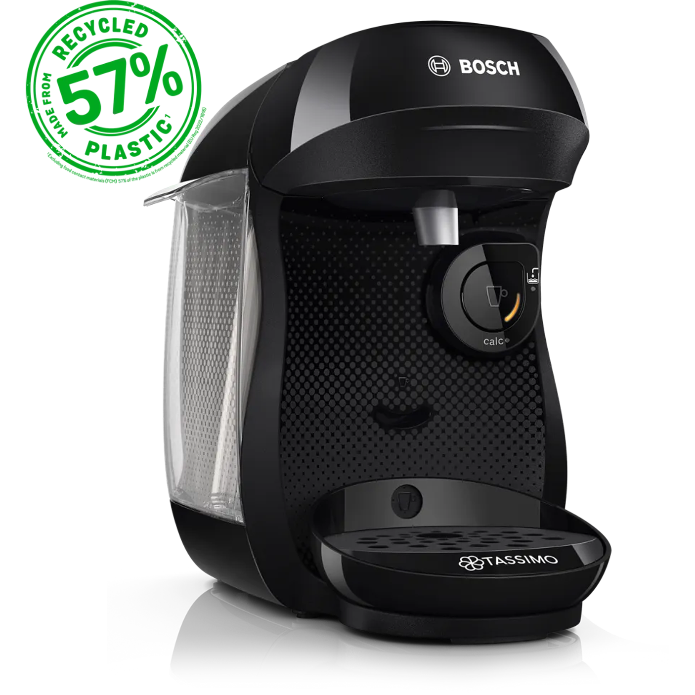 Cafetera multibebida TASSIMO HAPPY friendly Negro 1