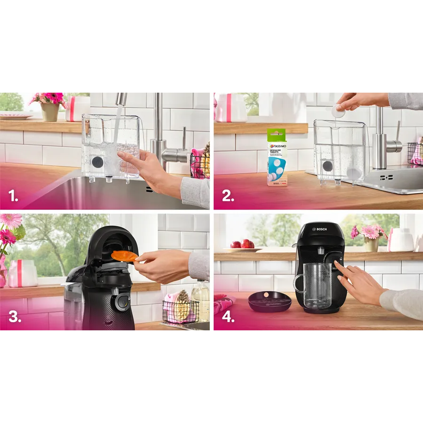 Cafetera multibebida TASSIMO HAPPY friendly Negro 11