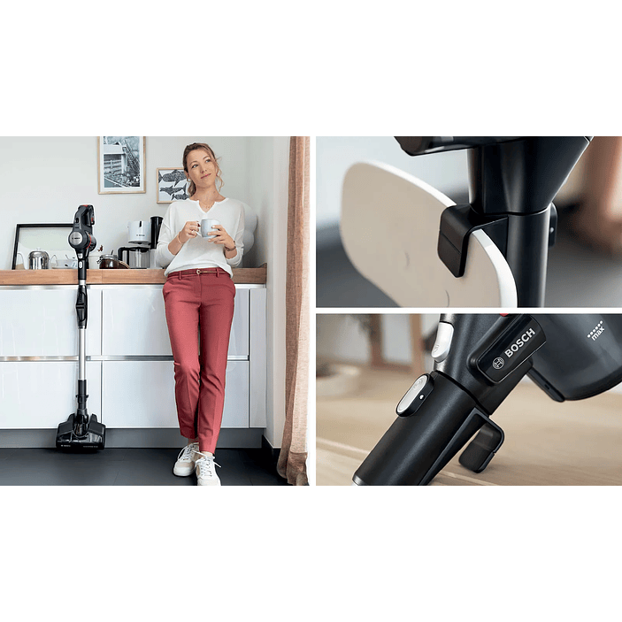 Aspiradora sin cable Unlimited 7 Acero BOSCH 9