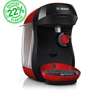 Cafetera multibebida TASSIMO HAPPY friendly Rojo