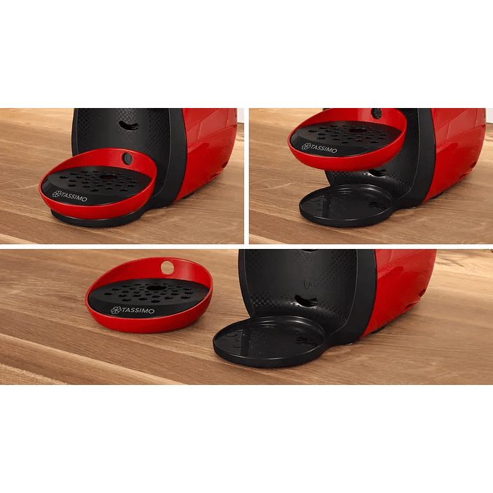 Cafetera multibebida TASSIMO HAPPY friendly Rojo 9