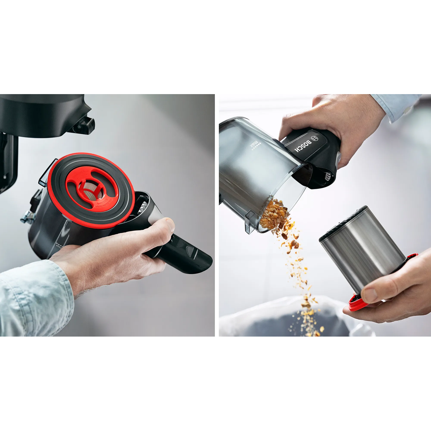 Aspiradora sin cable Unlimited 7 Acero BOSCH 8