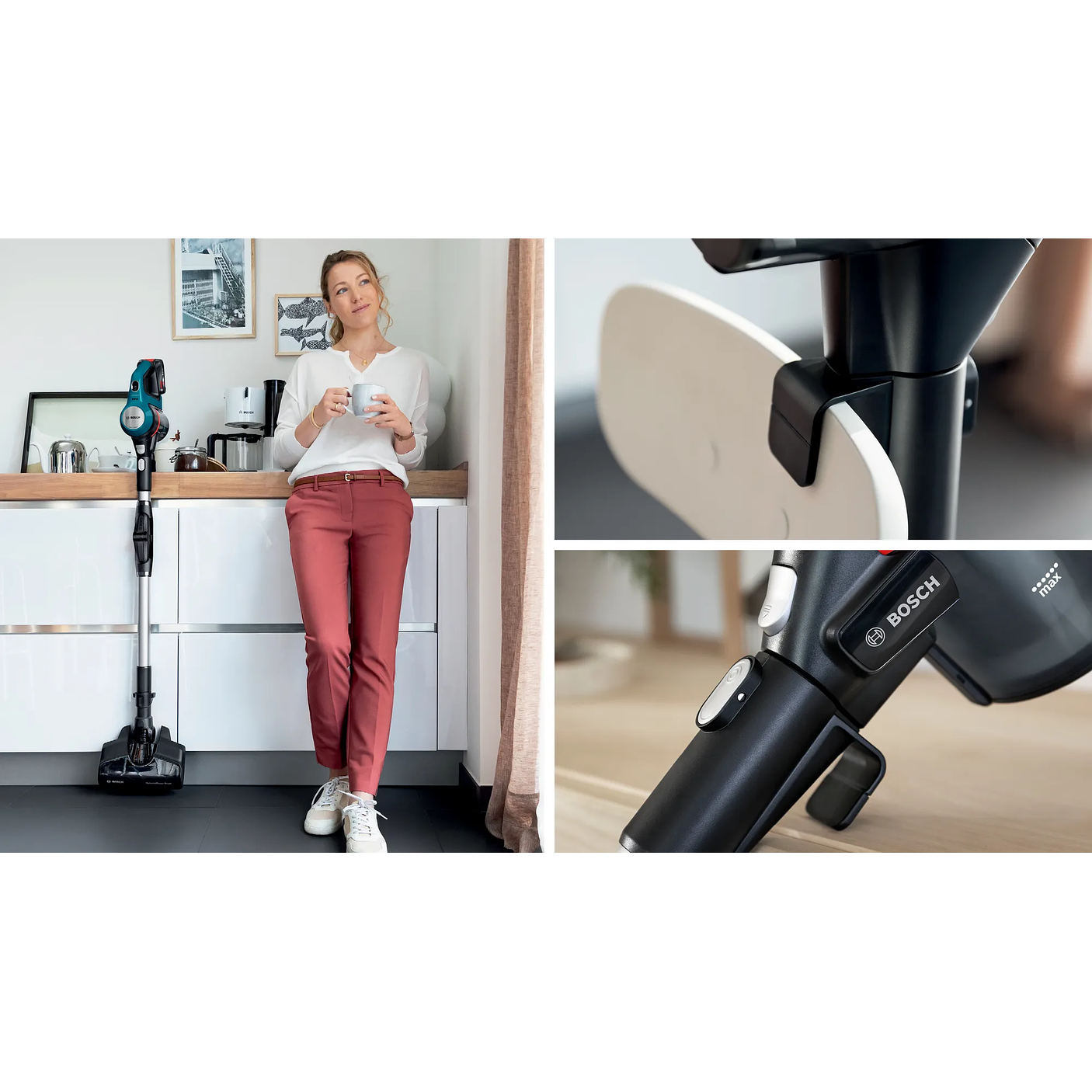 Aspiradora sin cable Unlimited 7 Acero BOSCH 9