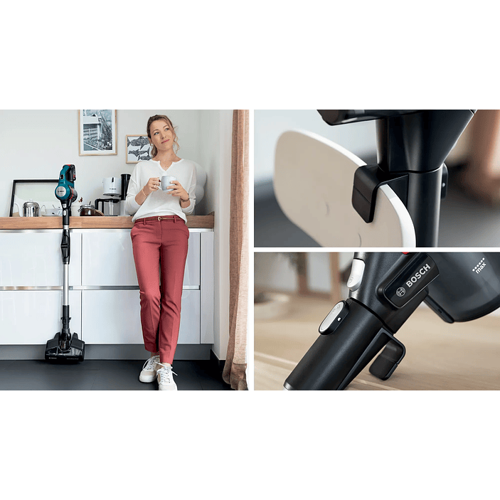 Aspiradora sin cable Unlimited 7 Acero BOSCH 9