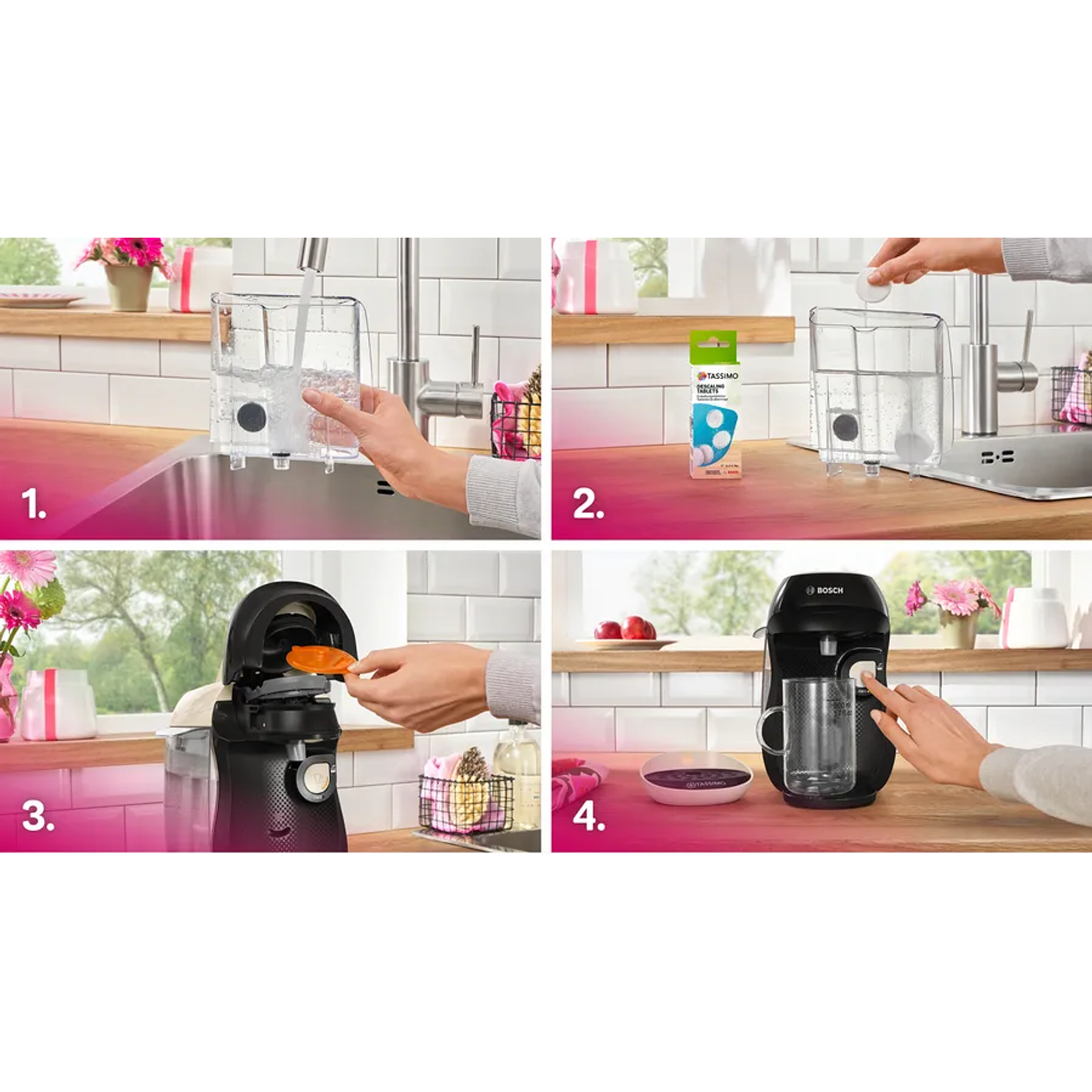 Cafetera multibebida TASSIMO HAPPY friendly 8