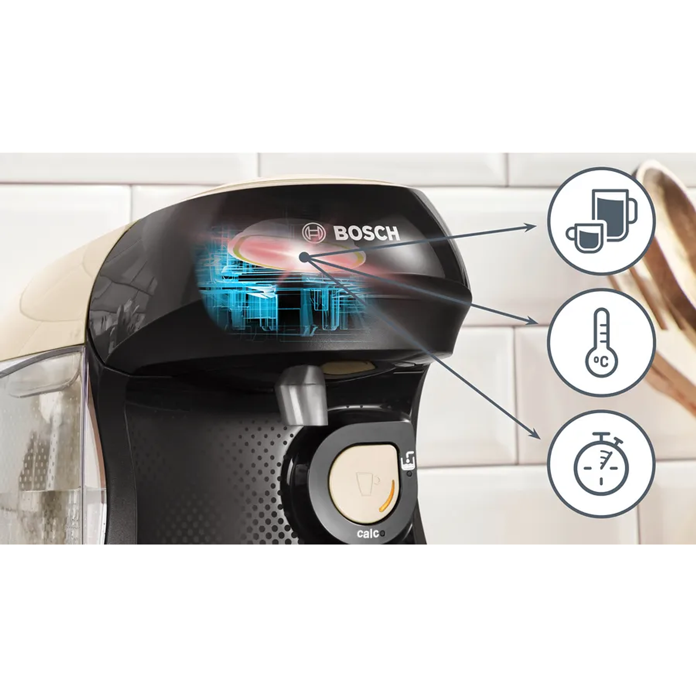 Cafetera multibebida TASSIMO HAPPY friendly 5