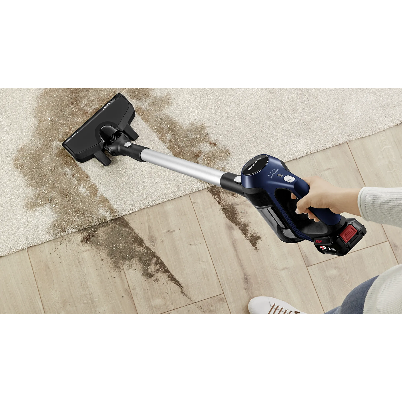 Aspiradora sin cable Unlimited 6 Azul BOSCH 10