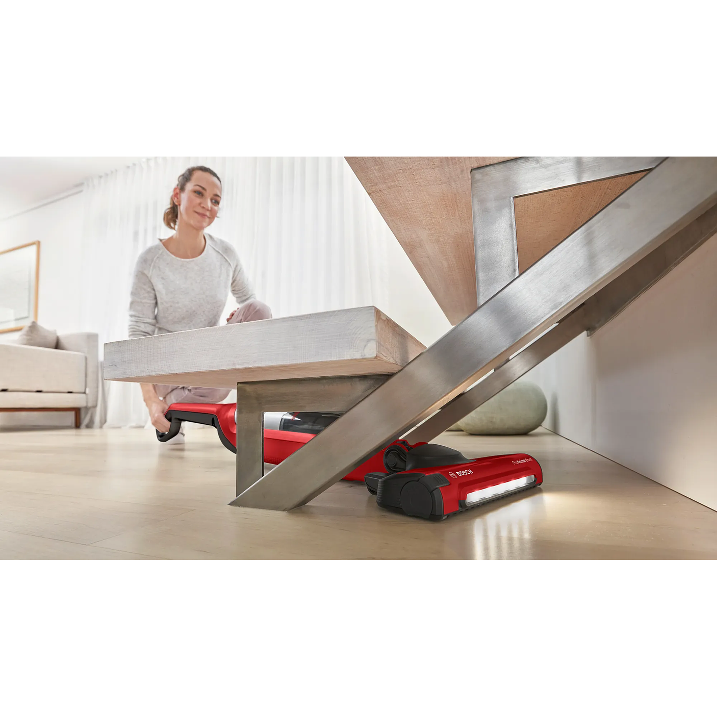 Aspiradora sin cable Flexxo Gen2 28Vmax ProAnimal Rojo BOSCH 5