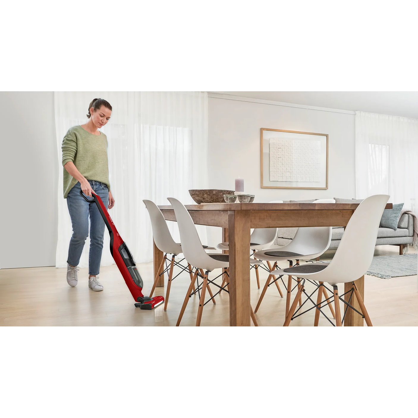 Aspiradora sin cable Flexxo Gen2 28Vmax ProAnimal Rojo BOSCH 9