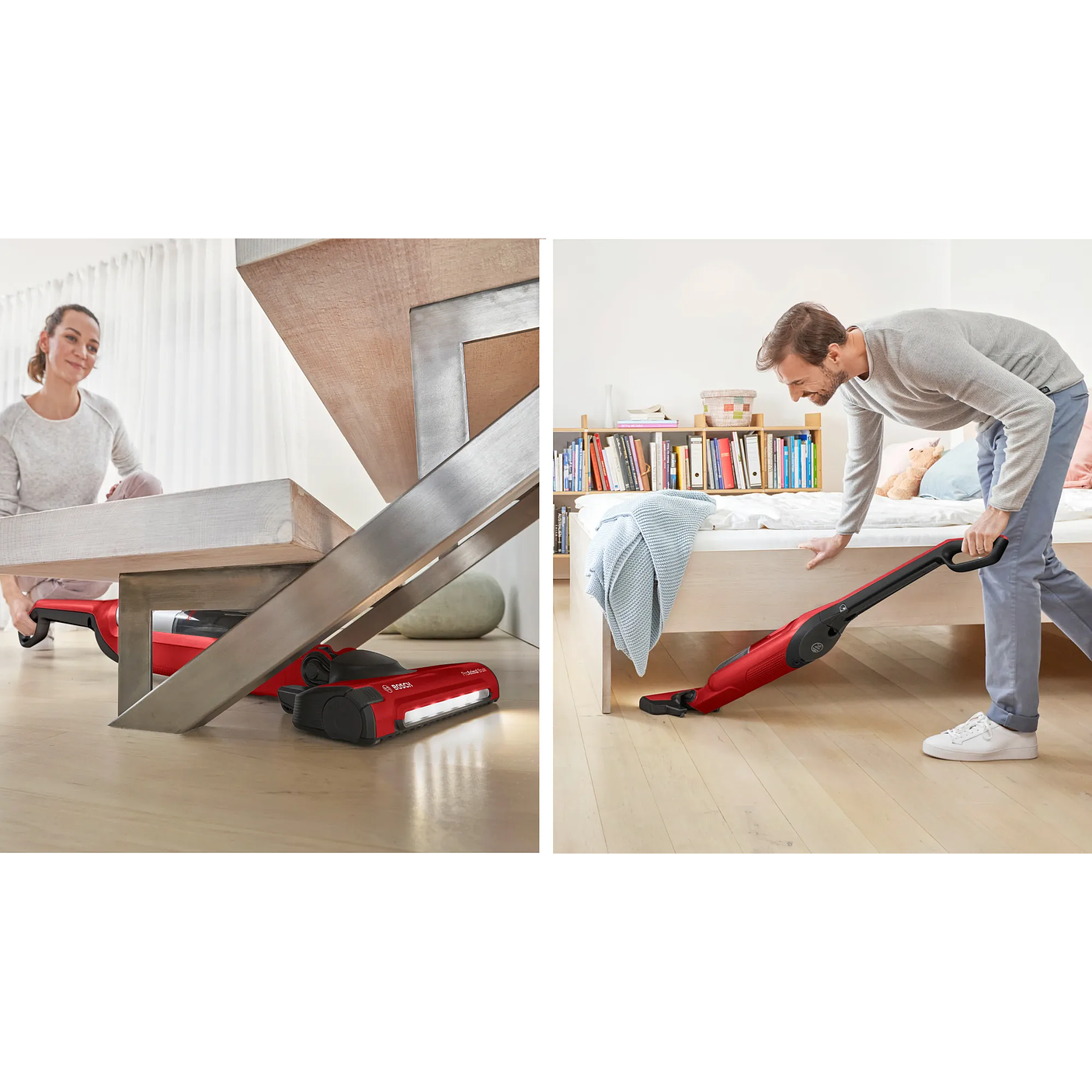 Aspiradora sin cable Flexxo Gen2 28Vmax ProAnimal Rojo BOSCH 14