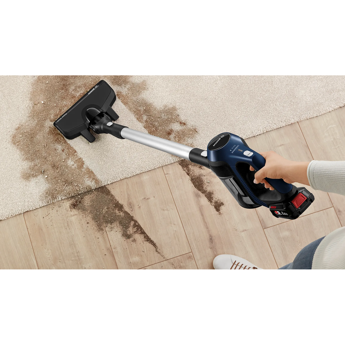 Aspiradora sin cable Unlimited 6 Azul BOSCH 11