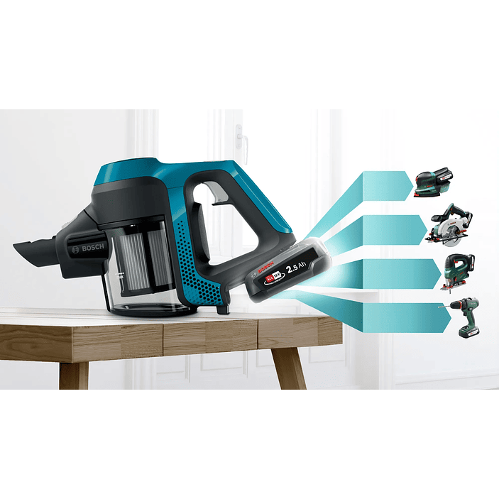 Aspiradora sin cable Unlimited 6 Azul BOSCH 9