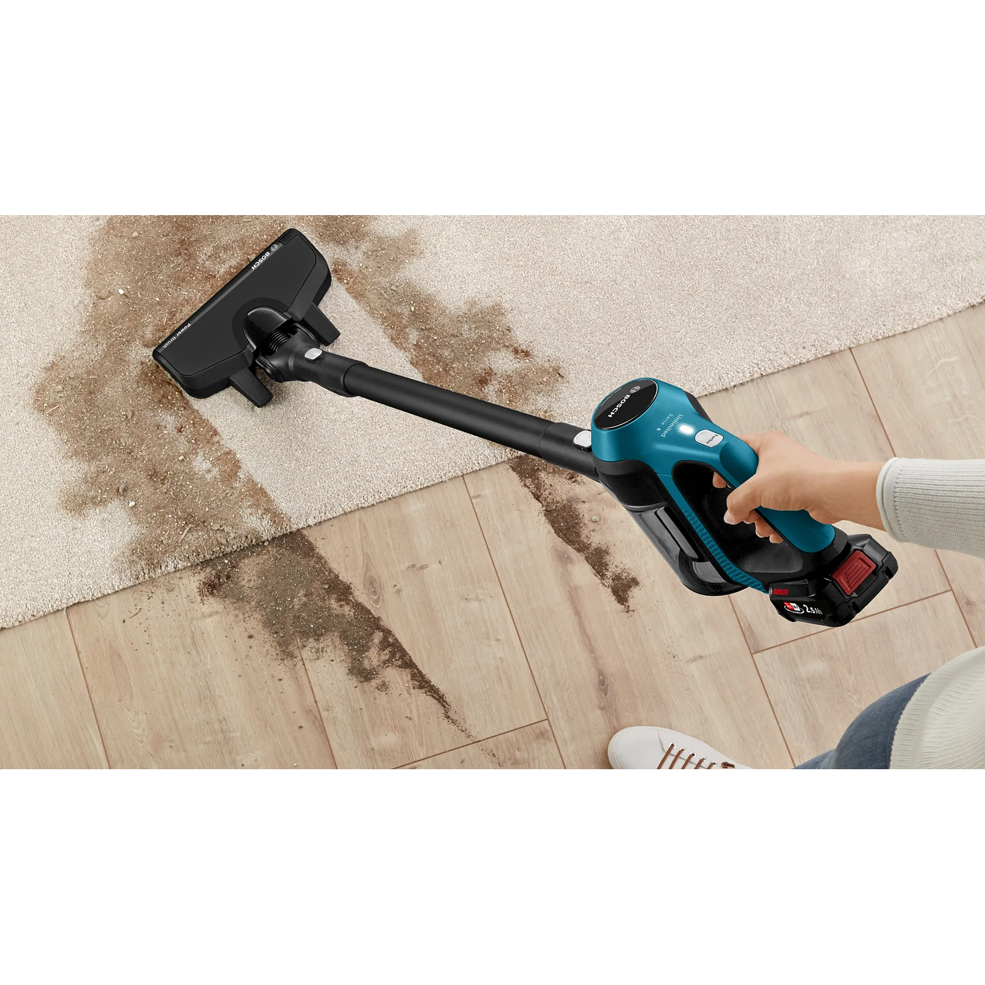 Aspiradora sin cable Unlimited 6 Azul BOSCH 10