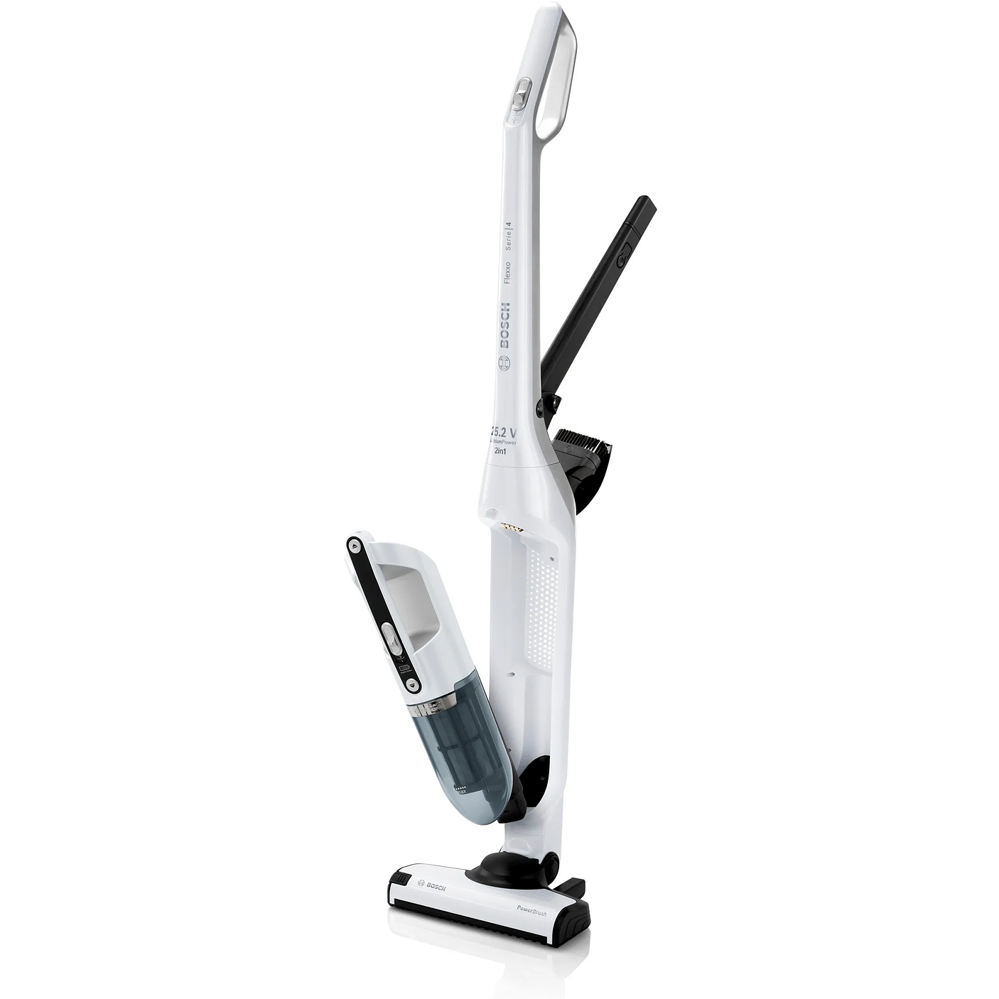 Serie 4 Aspiradora sin cable Flexxo 25.2V Blanco BOSCH 1