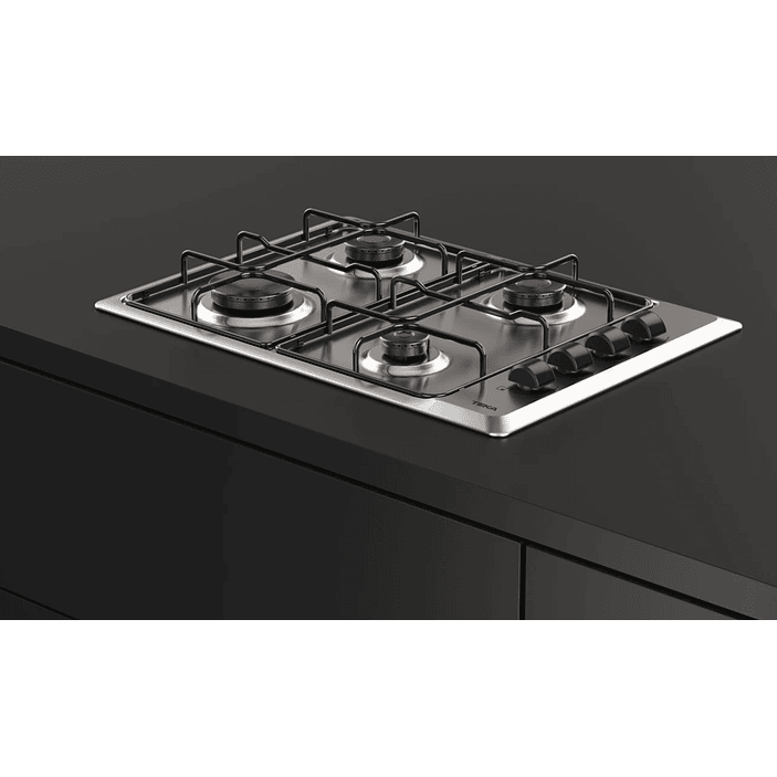 HLX 540 KL Placa de cocción a gas butano con 4 fuegos Acero inoxidable TEKA 6