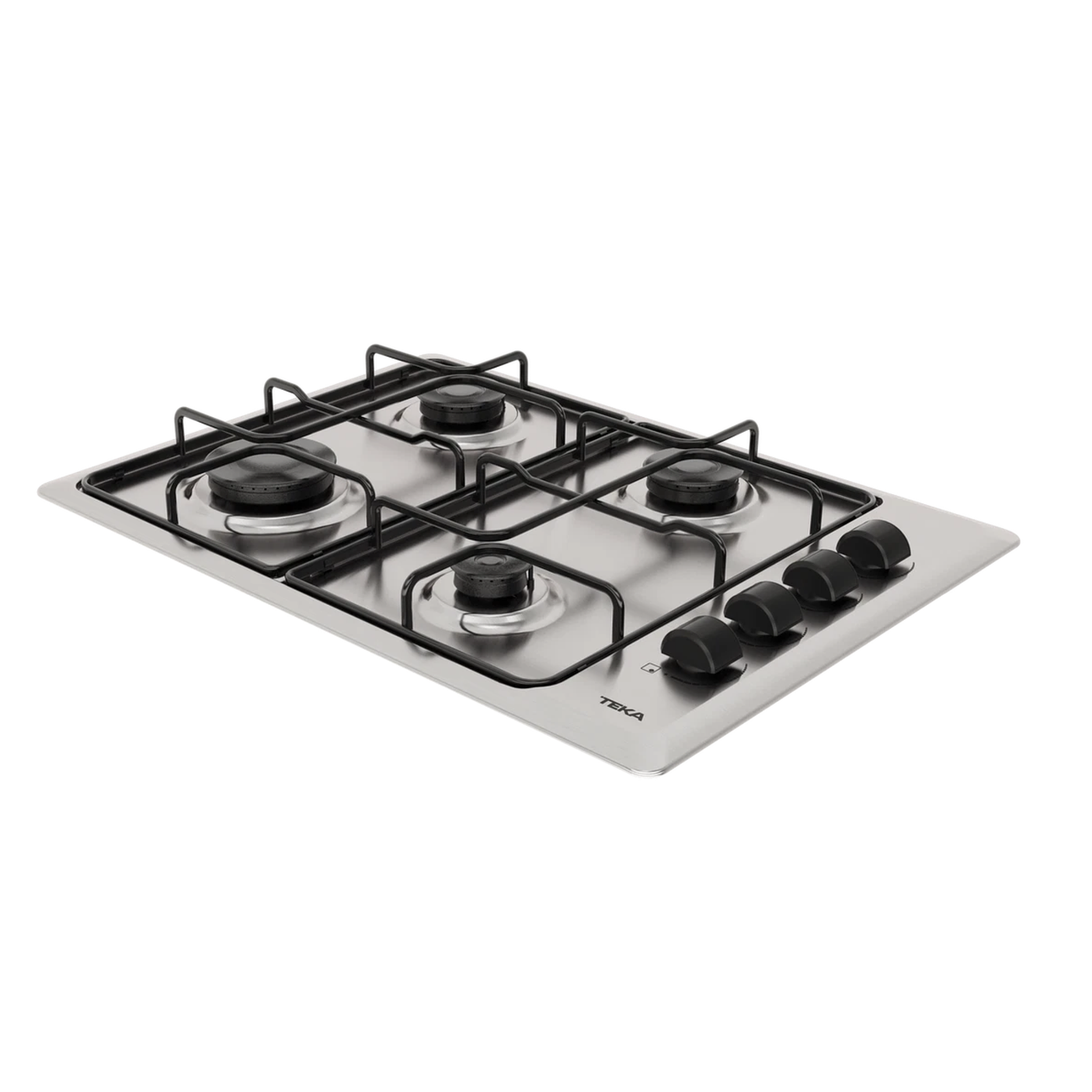 HLX 540 KL Placa de cocción a gas butano con 4 fuegos Acero inoxidable TEKA 8