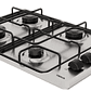 HLX 540 KL Placa de cocción a gas butano con 4 fuegos Acero inoxidable TEKA - Miniatura 8