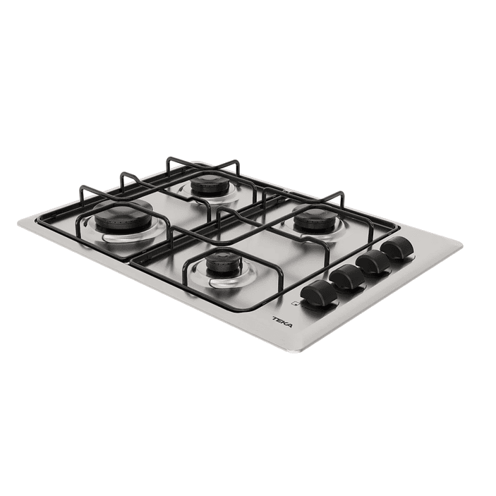 HLX 540 KL Placa de cocción a gas natural con 4 fuegos Acero inoxidable TEKA 5