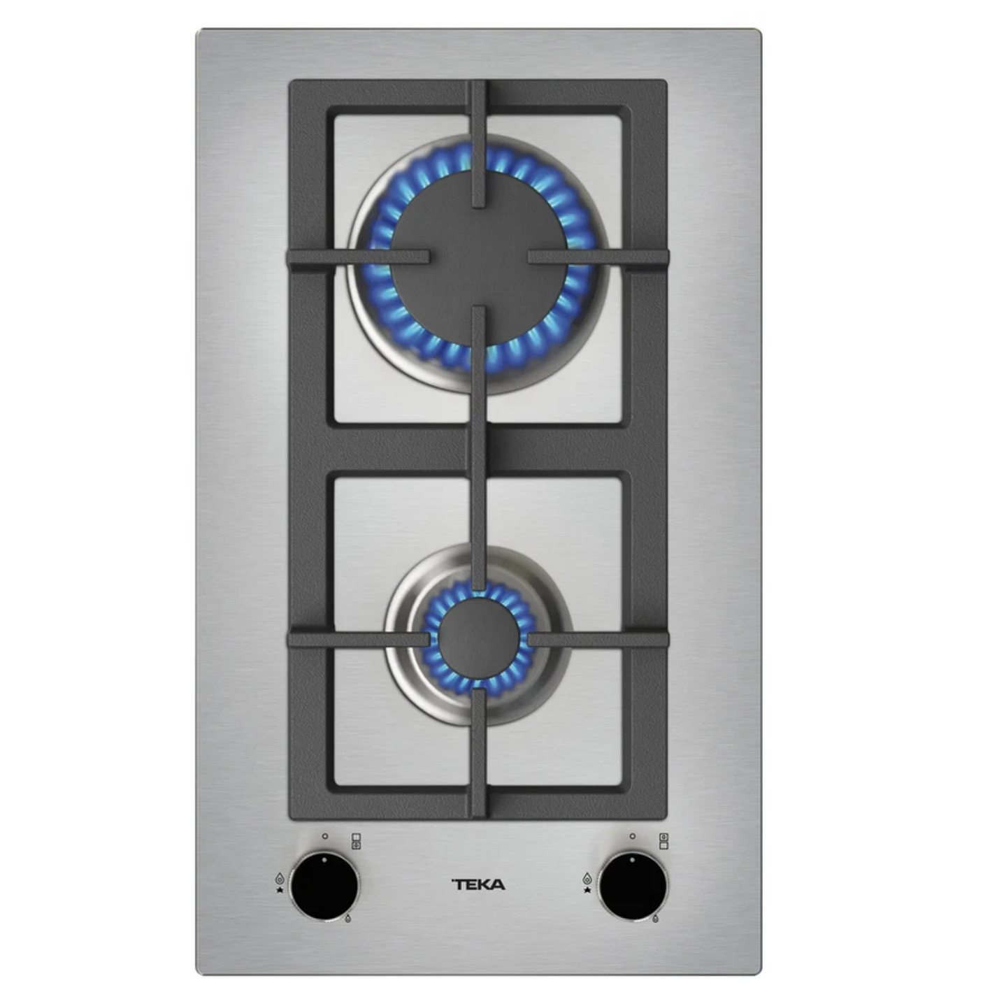 EFX 30.1 2G AI AL CI Placa de gas butano 30 cm Acero inoxidable TEKA 1