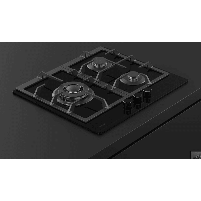 GBC 63110 Placa de gas natural 3 quemadores CristalGas TEKA 7