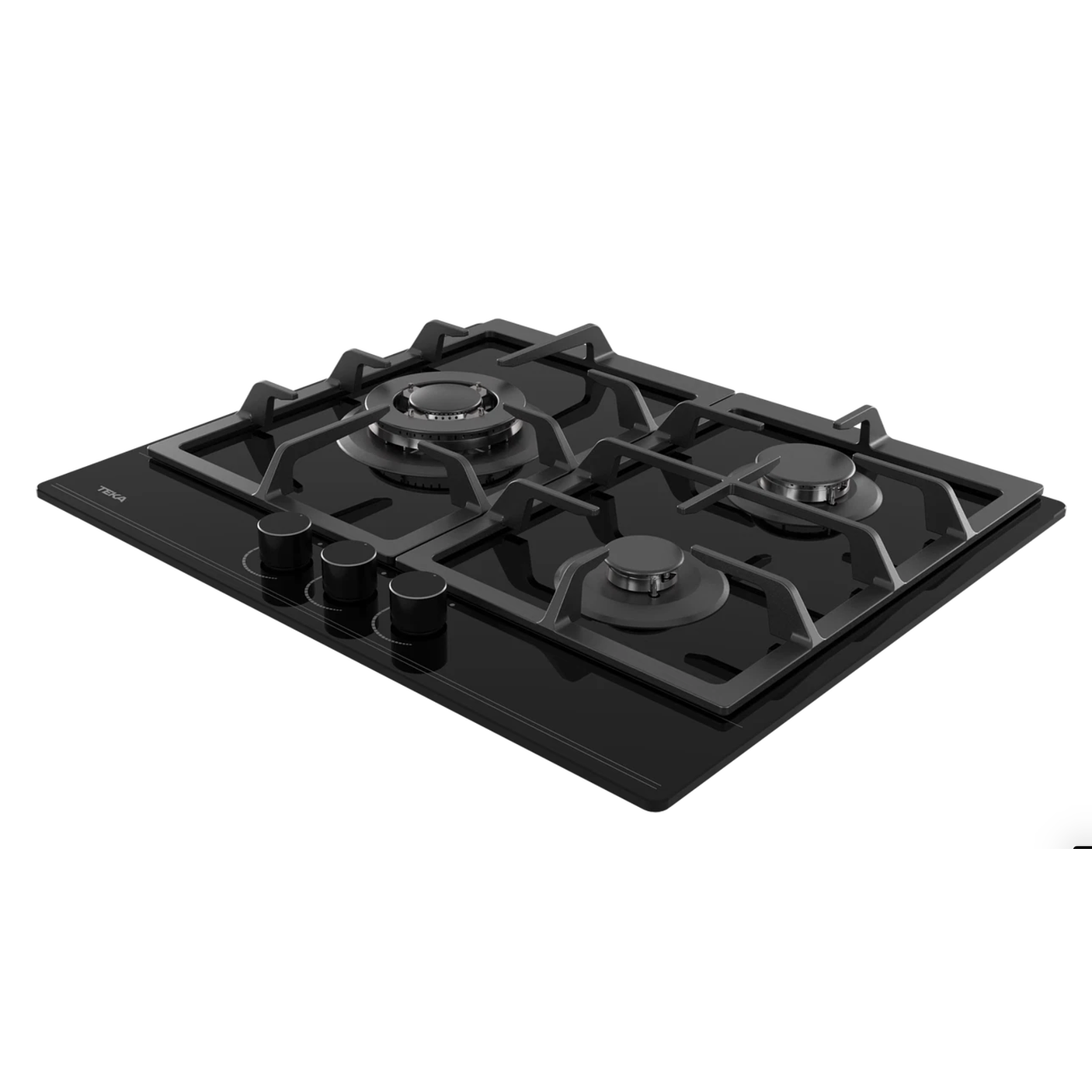 GBC 63110 Placa de gas natural 3 quemadores CristalGas TEKA 9