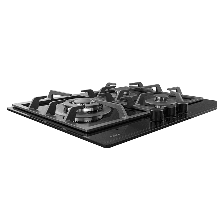 GBC 63110 Placa de gas natural 3 quemadores CristalGas TEKA 11