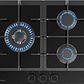 GBC 63110 Placa de gas natural 3 quemadores CristalGas TEKA - Miniatura 1